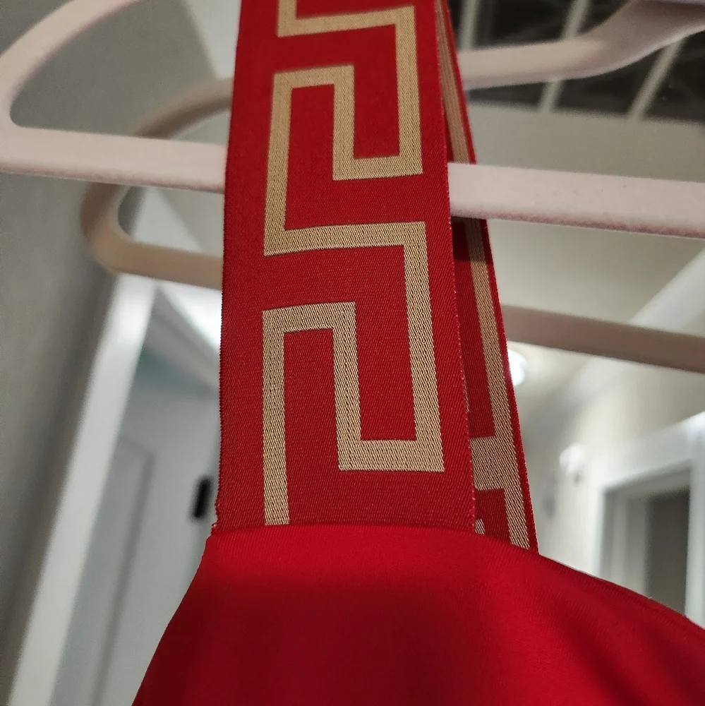 Versace Greca Border One-Piece Swimsuit SIZE 4(L) - Picture 11 of 16